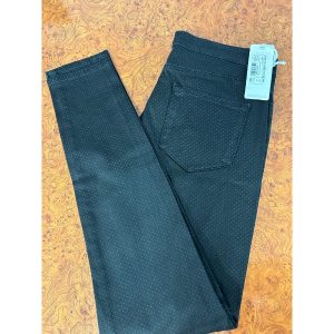 GAS Fekete, Mintás Női Nadrág