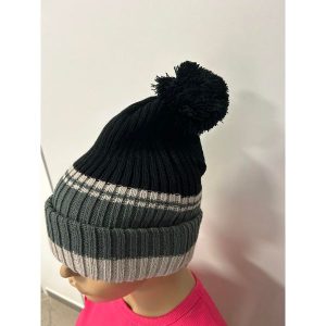 Kötött Csíkos Acril Sapka