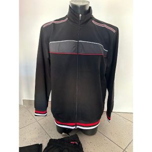 Single Star Férfi Fekete(felső)-Fekete(alsó) Extra Méretű Tréningruha 2XL-7XL